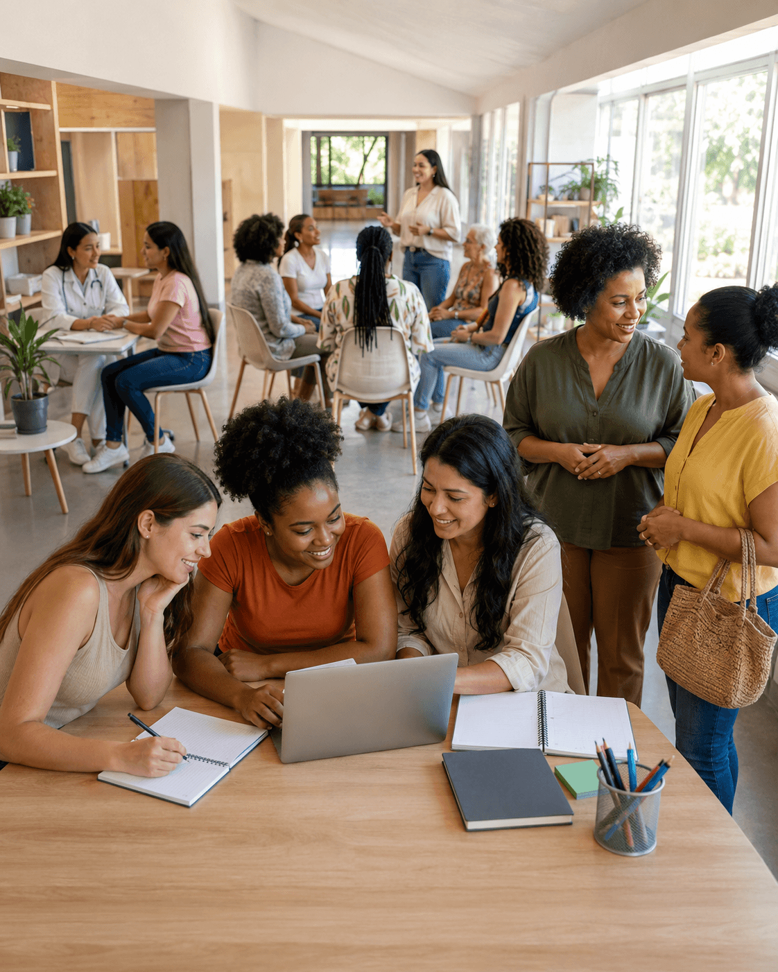 Mais oportunidades para as mulheres